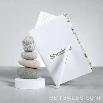 Cuaderno de papel de piedra con material especial